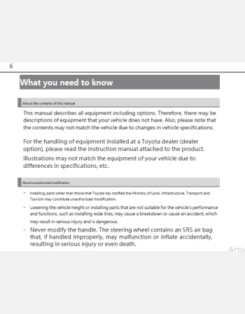 toyota succeed 2014-2016 owners manual in english